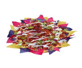 Chicken Cheesy Nachos