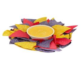 Mini Queso Dip & Chips